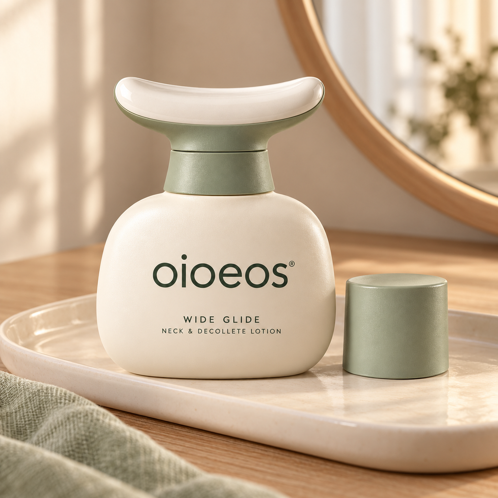 oioeos® Wide Glide Neck & Decollete Lotion