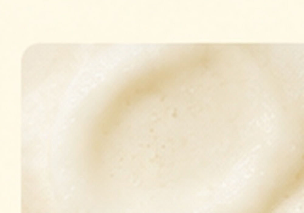 Creamy skincare texture
